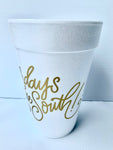 Saturdays In The South Sleeve Cups