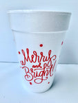 Merry and Bright Sleeve Cups
